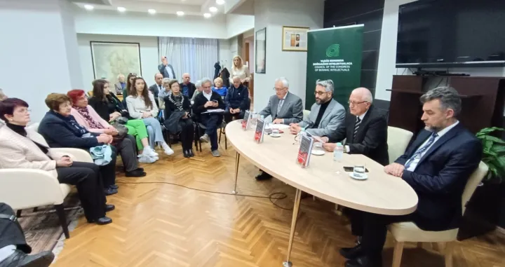 Promocija "Pogrom nad Bošnjacima 1941 – 1995." autora Muhameda Mulaganovića/