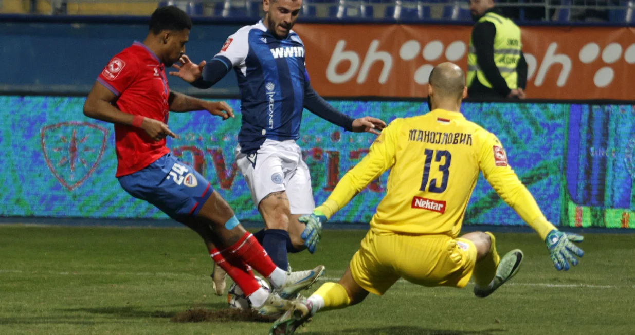 FK Željezničar - FK Borac (FOTO: Sanel Konjhodžić/Sport1)