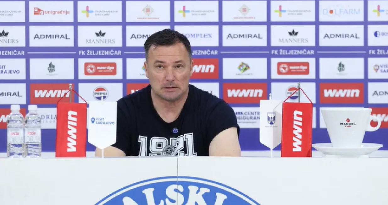 Denis Ćorić (FOTO: Screenshot/FK Željezničar)