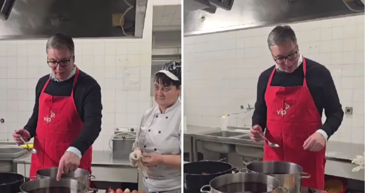 Aleksandar Vučić, farbanje jaja za Vaskrs, nosi ih u Ćacilend/Canva