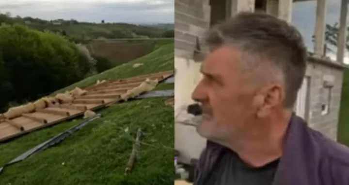 Komšijska svađa u Cazinu, krov, zemljište, vjetar/Crna Hronika