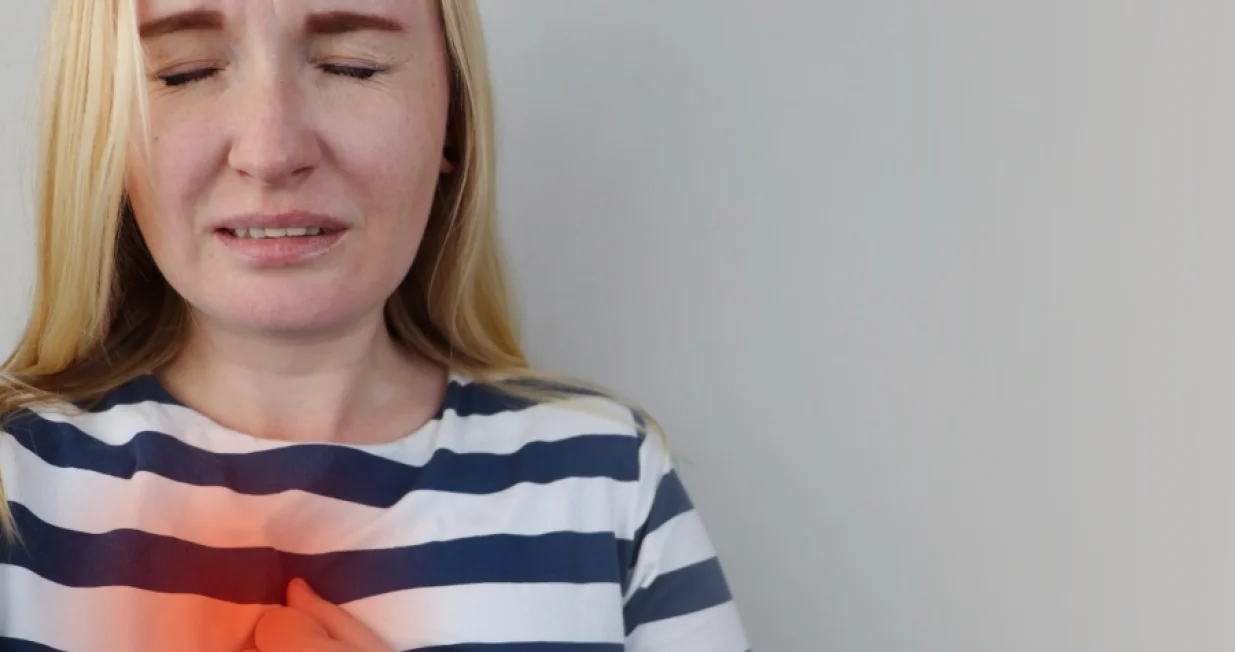 aritmija ilustracija/