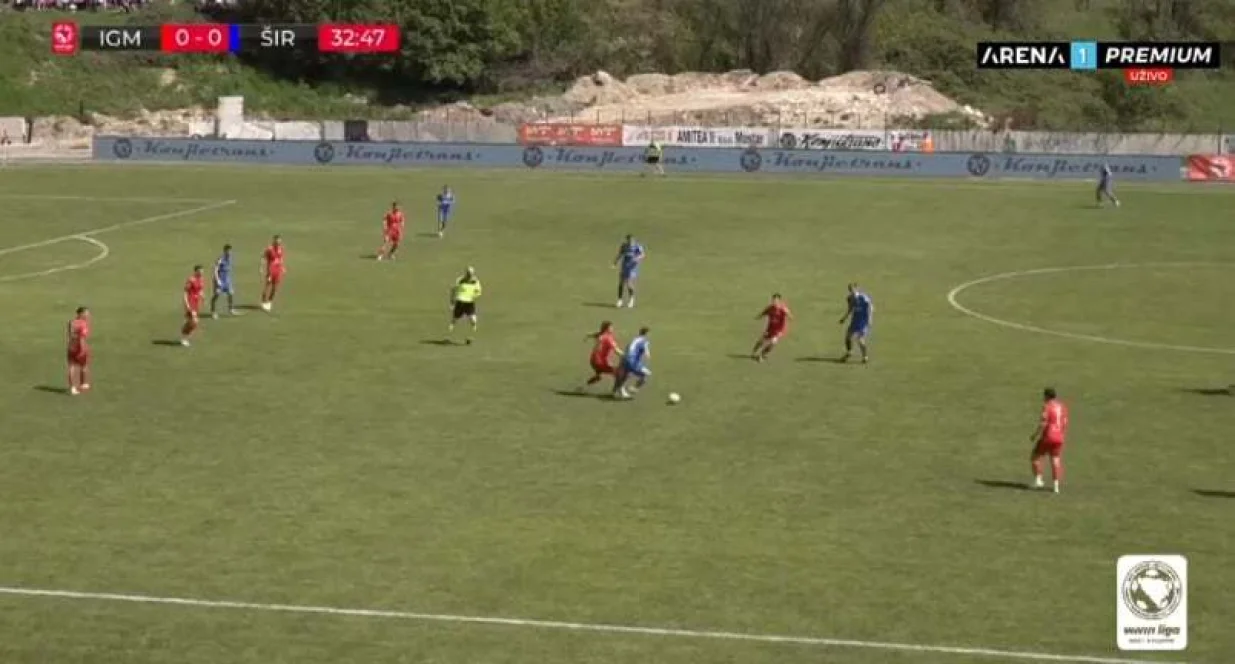 Igman - Široki Brijeg (FOTO: Screenshot/Arenasport)