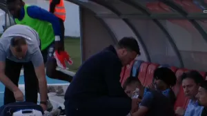 Utučeni Ćorić (FOTO: Screenshot/Arena Sport)