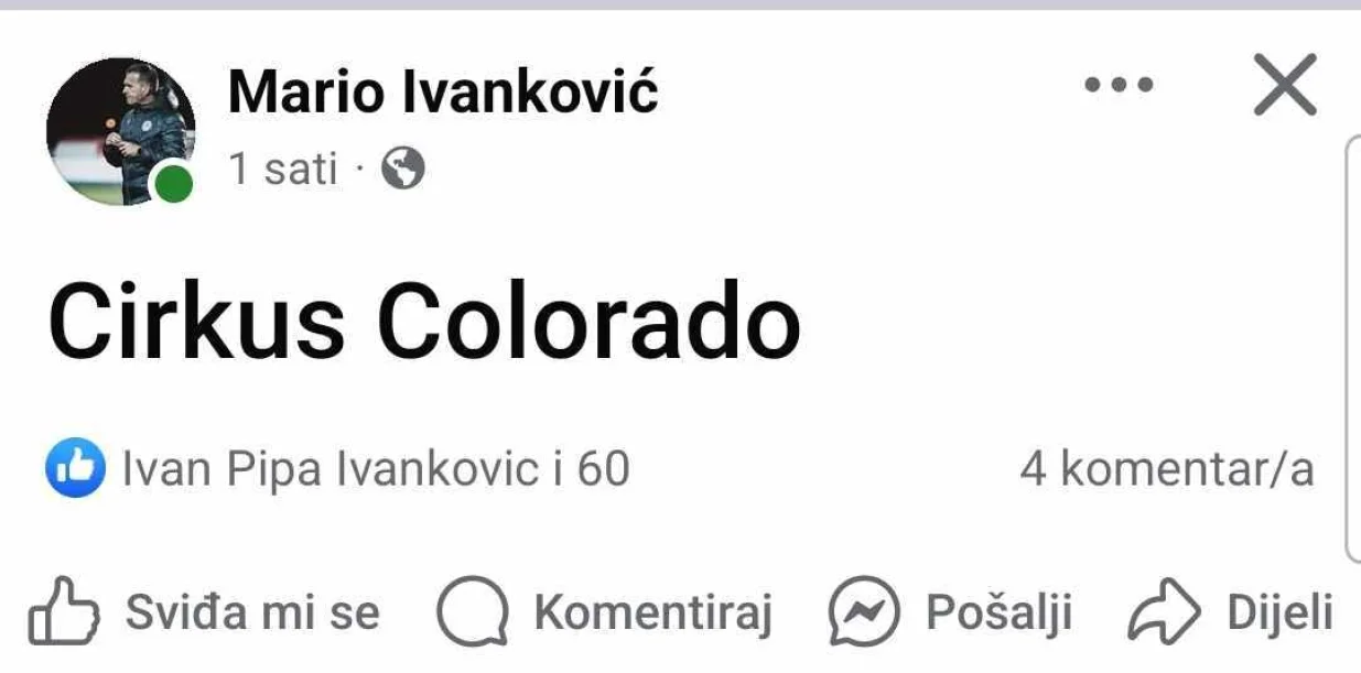 Objava trenera Zrinjskog