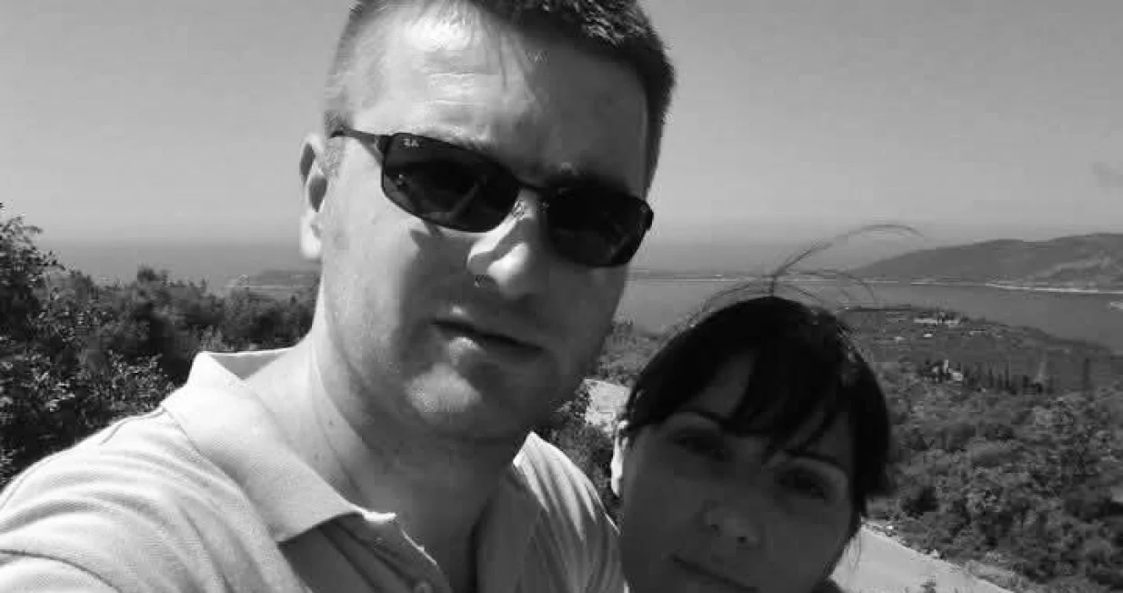 Srđan Todorović sa suprugom//