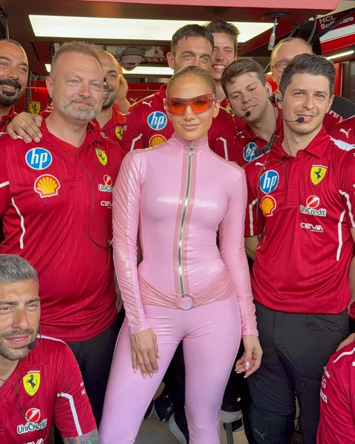 Jennifer Lopez na Grand Prix utrci Formule 1 u Saudijskoj Arabiji//
