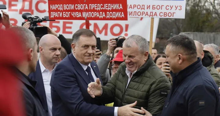 Dolazak Dodika u Sud BiH/Senad Gubelić/Senad Gubelić