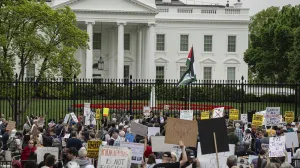 Protestni skupovi širom SAD-a protiv administracije Donalda Trumpa; Washington DC//