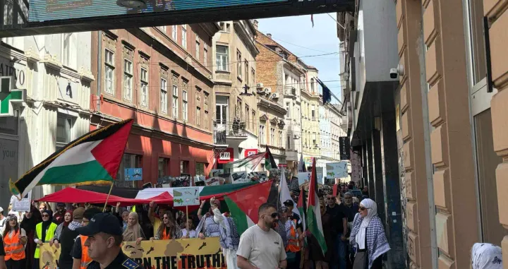 Protestna šetnja za Palestinu/Nedim Fetahović