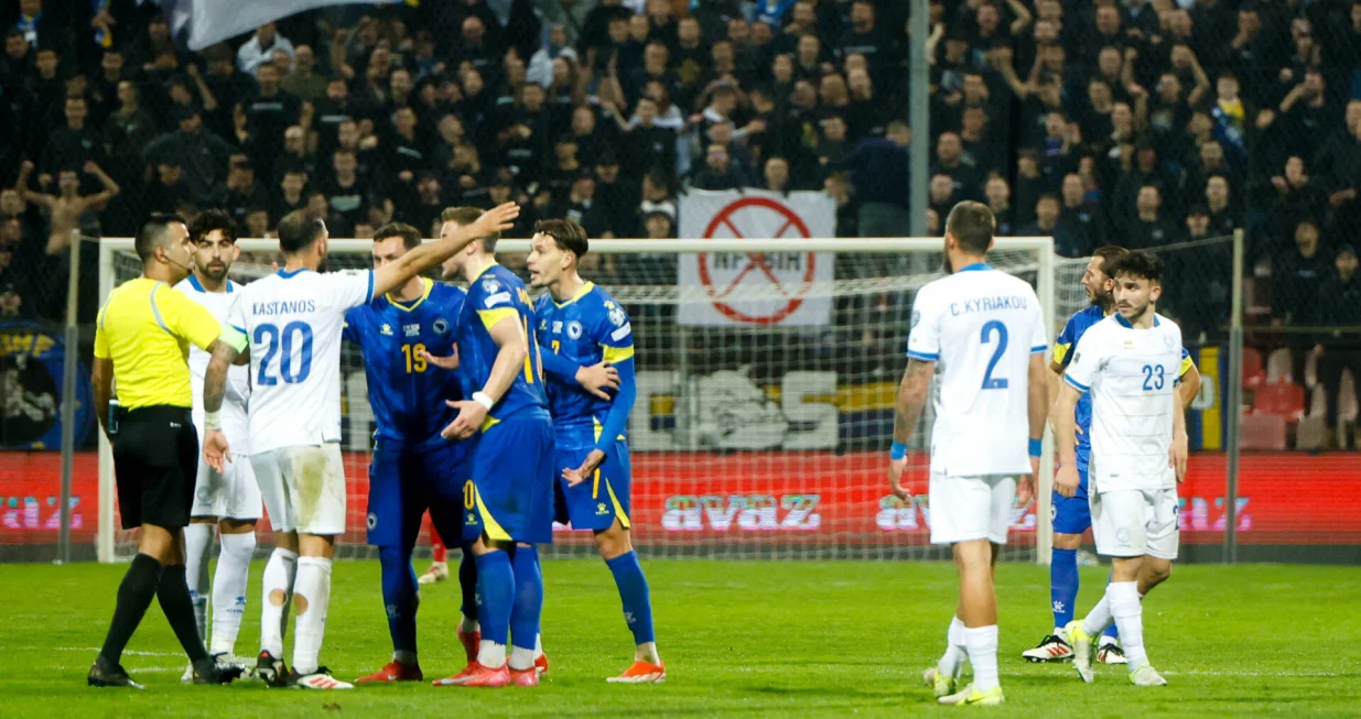 BiH vs Kipar 2. kola grupe H Kvalifikacija za Svjetsko prvenstvo 2026. 