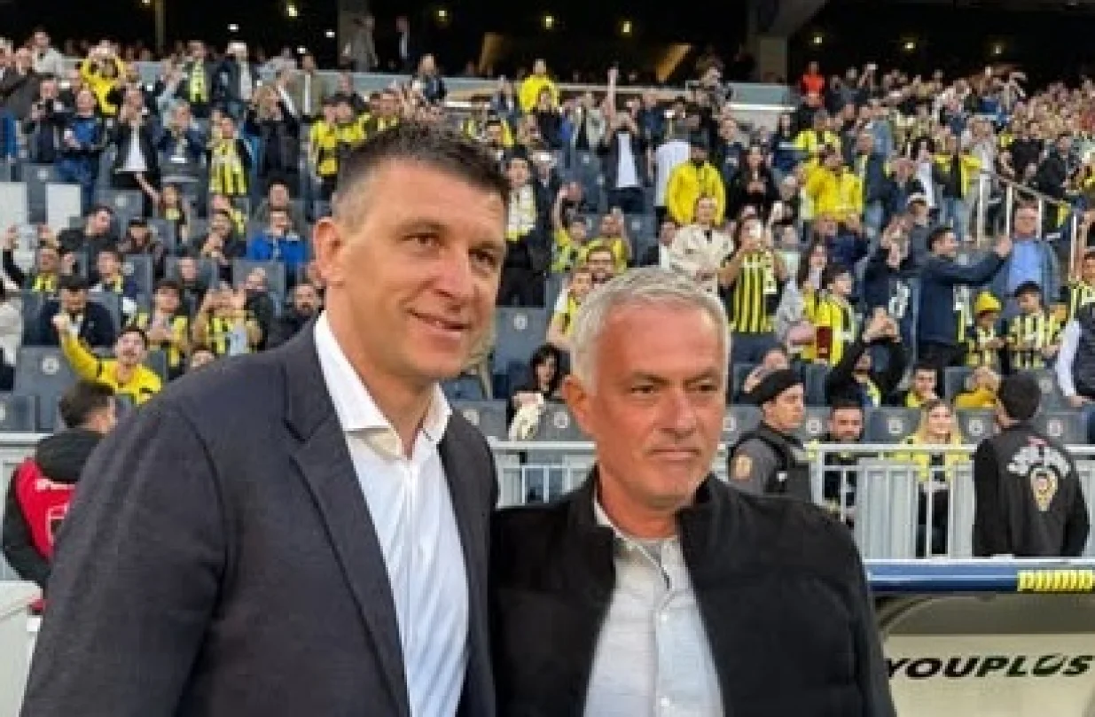 Sergej Jakirović i Jose Mourinho (FOTO: Instagram)