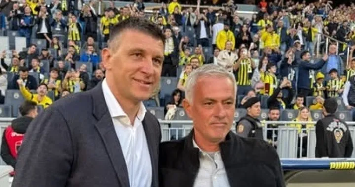 Sergej Jakirović i Jose Mourinho (FOTO: Instagram)