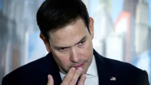 epa10244134 US Senator Marco Rubio attends a campaign event with the Cuban-American leaders at the American Museum of The Cuban Diaspora in Miami, Florida, USA, 14 October 2022. EPA/CRISTOBAL HERRERA-ULASHKEVICH/Cristobal Herrera-ulashkevich