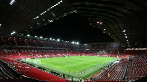 epa10387452 A general view of Old Trafford ahead of the English Premier League soccer match between Manchester United and AFC Bournemouth at Old Trafford in Manchester, Britain, 03 January 2023. EPA/ADAM VAUGHAN EDITORIAL USE ONLY. No use with unauthorized audio, video, data, fixture lists, club/league logos or 'live' services. Online in-match use limited to 120 images, no video emulation. No use in betting, games or single club/league/player publications.