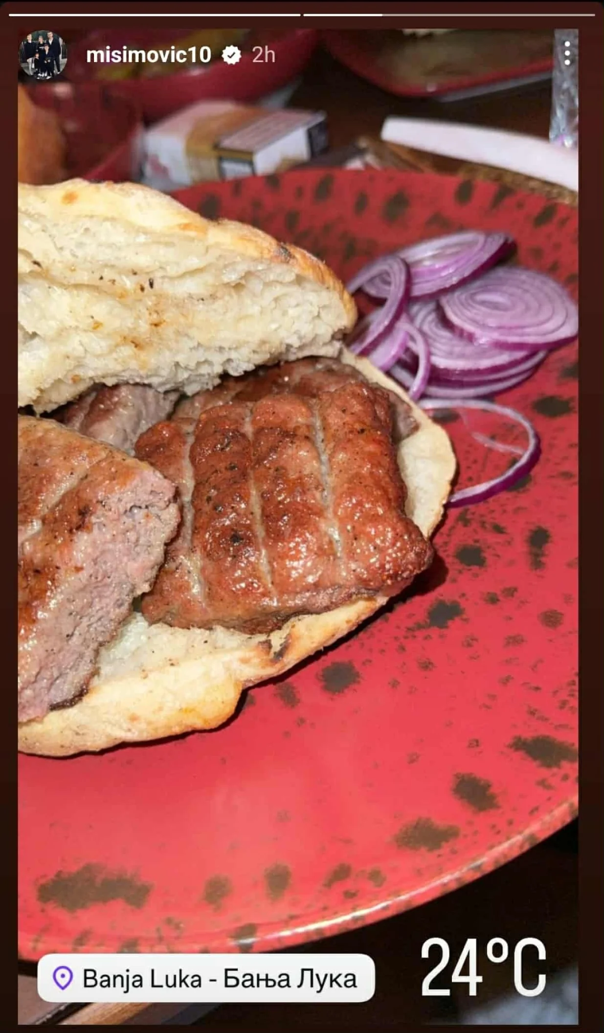 Objava Misimovića (FOTO: Instagram)