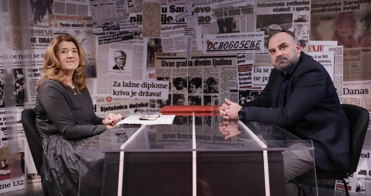 Dino Mustafić Direktno sa Vildanom Selimbegović/