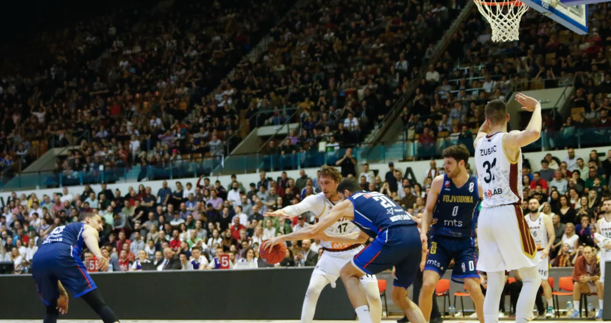 KK Bosna - KK Vojvodina (FOTO: Damir Deljo/Oslobođenje)