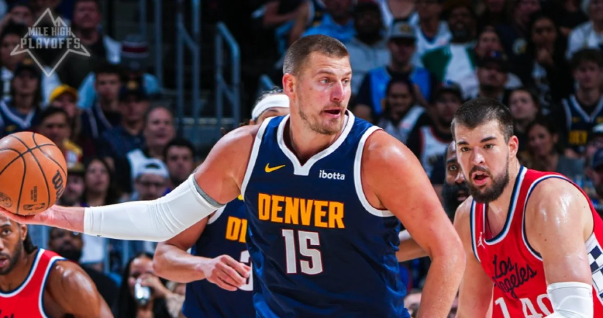 Nikola Jokić i Ivica Zubac 