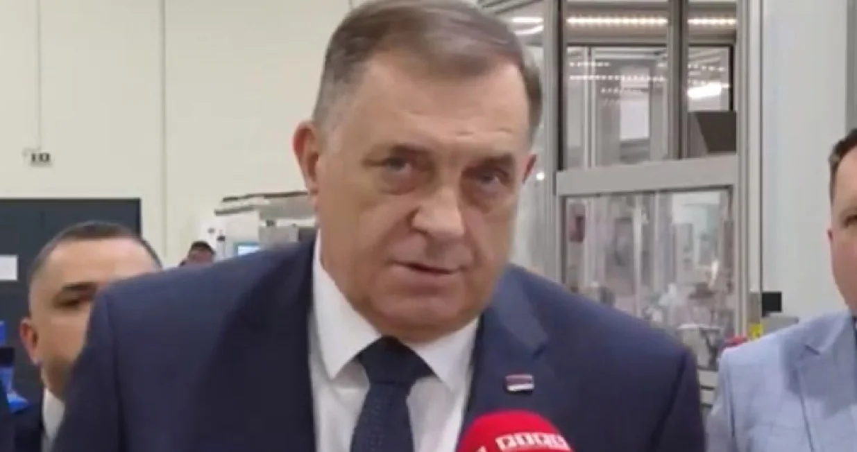 Milorad Dodik/Screenshot/Rtrs