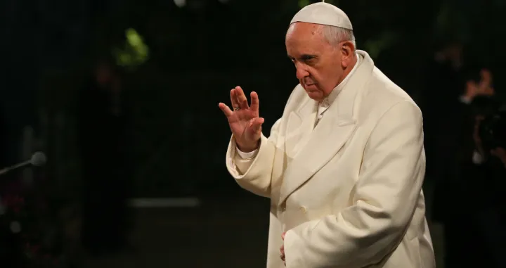 Rim, Italija - 21. april 2025:Papa Franjo, poglavar RimokatoliДЌke crkve preminuo je u ponedjeljak u 88. godini. Arhivske fotografije aktivnosti preminulog pape s dogaД'aja ЕЎirom svijeta (arhiv) (Evren Atalay - Anadolu Agency)/