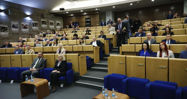 SARAJEVO, 20. marta (FENA) - Sjednica Doma naroda Federalnog parlamenta, 17. redovna u aktuelnom mandatu Doma, počela je u Sarajevu. (Foto FENA/Almir Razić)/
