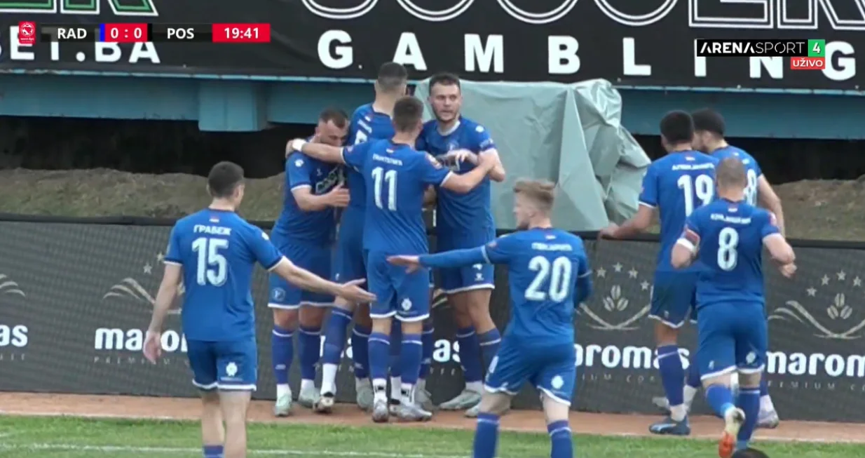 Radnik - Posušje (FOTO: Screenshot/Arenasport)