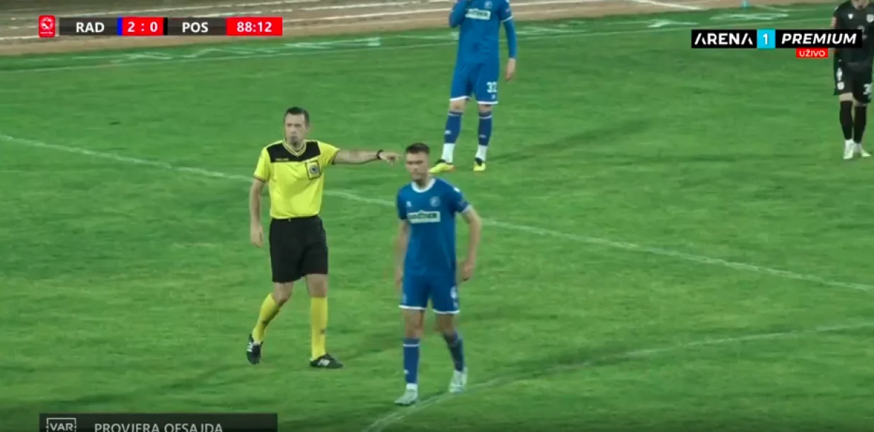 Trenutak kada je gol priznat