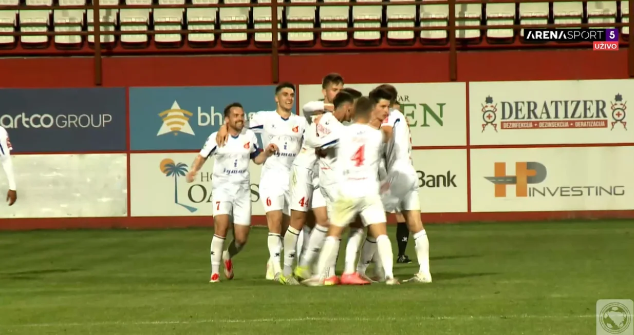 Igman vodi na stadionu Rođeni (FOTO: Screenshot/Arenasport)