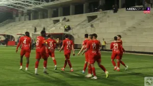 Gol Đurića za preokret Veleža protiv Igmana (FOTO: Screenshot/Arenasport)