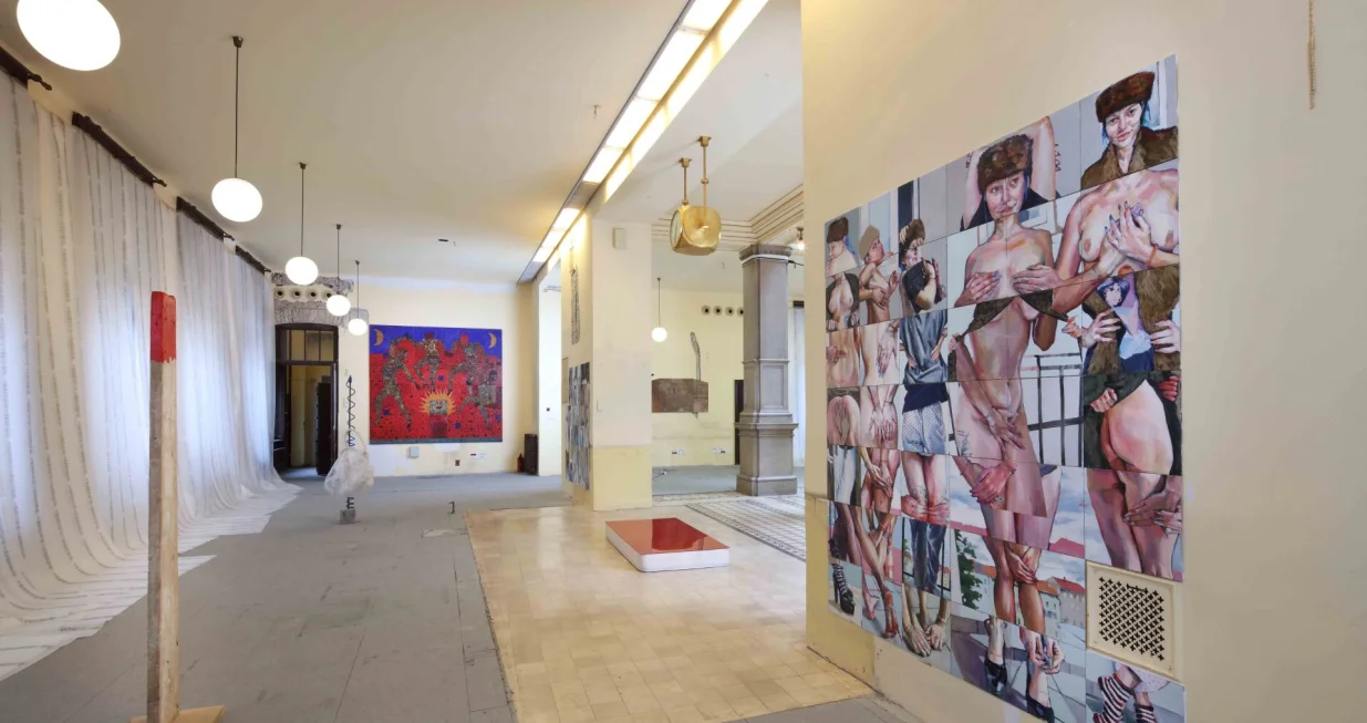 Luisa Pascu, Tomislav Hršak, Mihael Klanjčić, Iva Zagoda, Bartol Galović: Iz postava izložbe /GORAN VRANIĆ/Goran Vranic