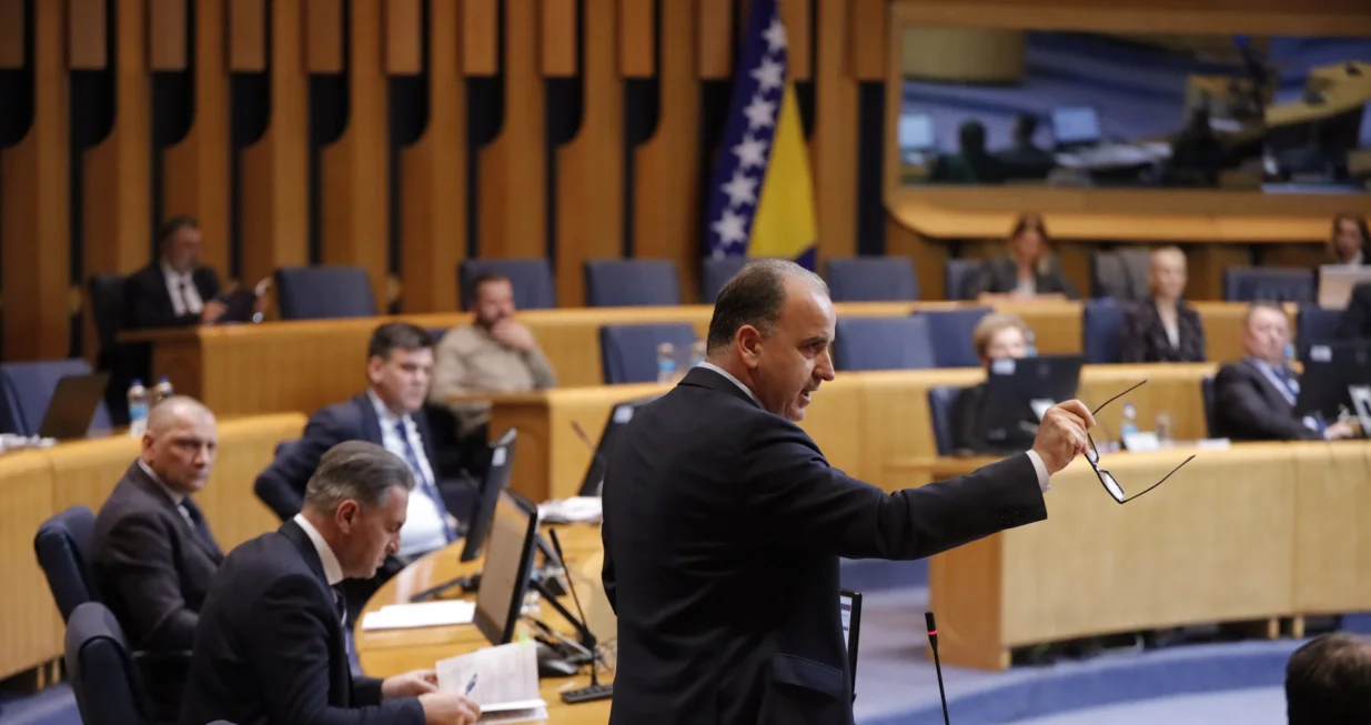 Hitna sjednica Doma naroda Parlamentarne skupštine BiH/Senad Gubelić