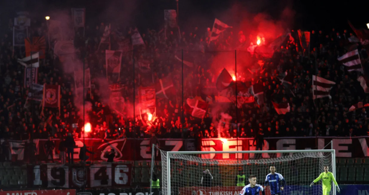 FK Sarajevo - FK ŽeljezničarHorde zlaBakljada