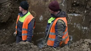 Radovi u ulici Kranjčevićeva/Andrej Bjeloš