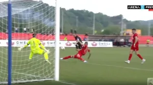 Drugi gol Zrinjskog (FOTO: Screenshot/Arena Sport)