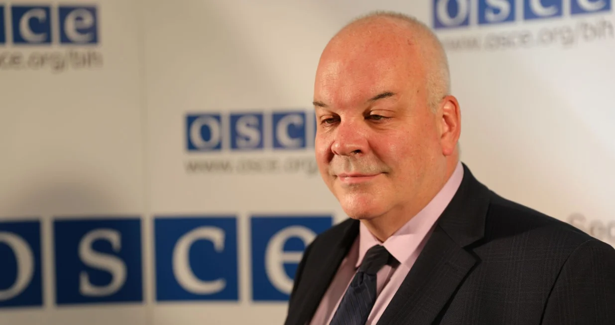 Ambasador i šef Misije OSCE-a u Bosni i Hercegovini Brian Aggeler//