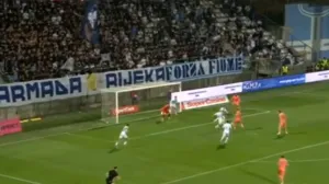 Gol Omerovića protiv Rijeke (FOTO: Screenshot)