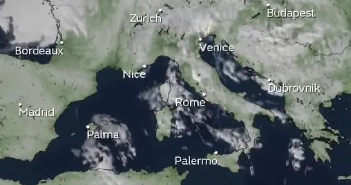 Kiša, pljuskovi, grmljavina/Screenshot/