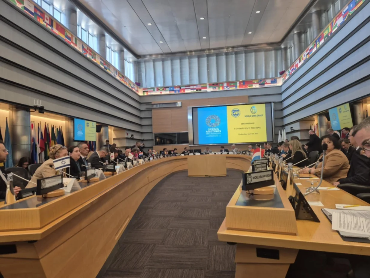 Zukan HelezPredvodio delegaciju BiH prvog dana proljetnog zasjedanja MMF u Washingtonu//