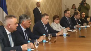 Milorad Dodik na sastanku u Administrativnom centru Vlade RS-a/X.com