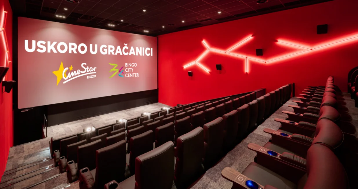 cinestar, kino, gračanica/