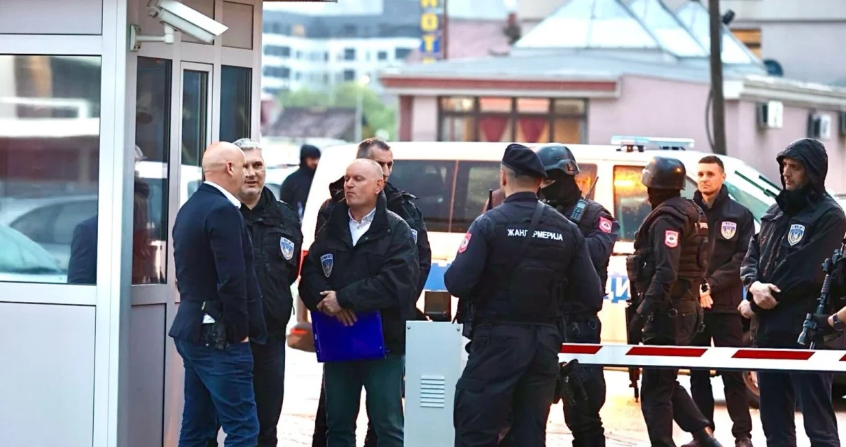 Pripadnici SIPA-e i pripadnici MUP-a RS u Istočnom Sarajevu/Radio Slobodna Evropa