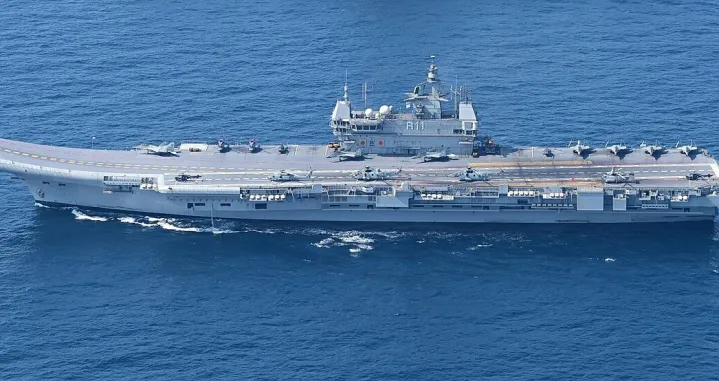 Indijski nosač aviona domaće proizvodnje - INS Vikrant/