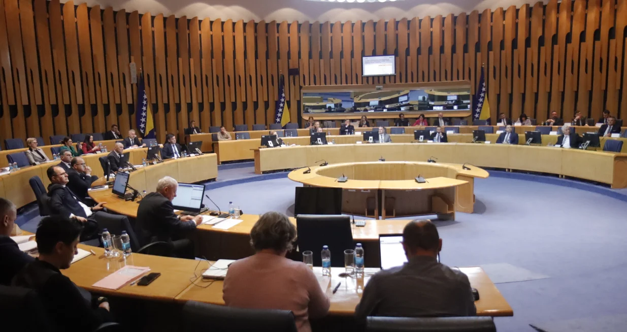 Hitna sjednica Doma naroda Parlamentarne skupštine BiH/Senad Gubelić