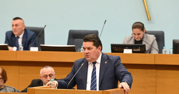 Nenad Stevandić na sjednici NSRS-a//