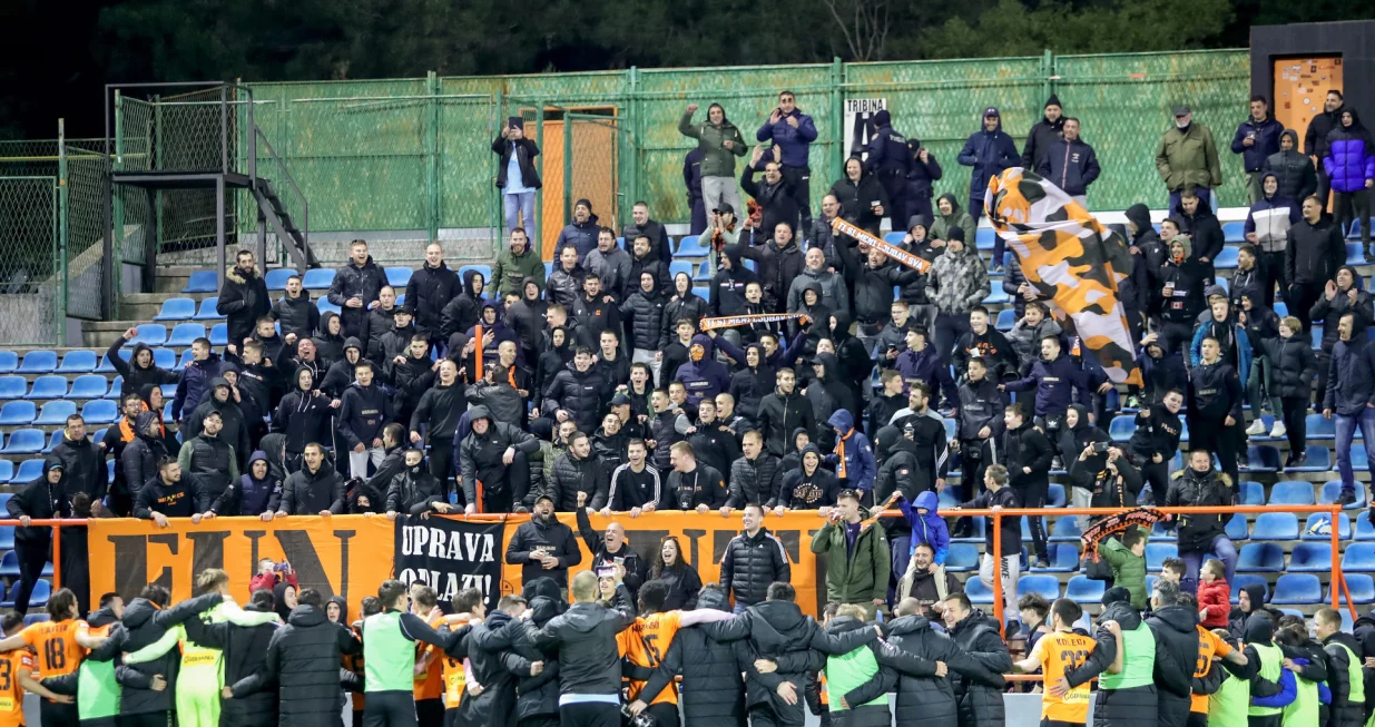 06.04.2025., Stadion Subicevac, Sibenik - SuperSport HNL, 28. kolo, HNK Sibenik - NK Osijek.. Photo: Sime Zelic/PIXSELL