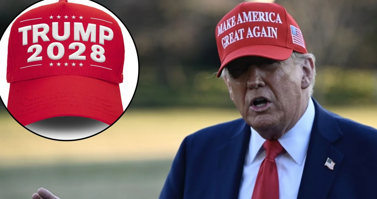 Donald Trump - kačket "Trump 2028"//