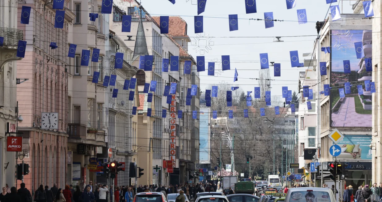Sarajevo eu zastavice/Senad Gubelić