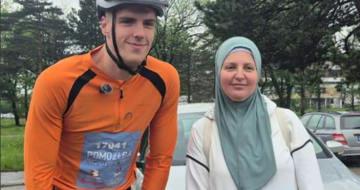 Faruk Suljović krenuo je upravo iz Sarajeva trčati humanitarni maraton dug preko 1.200 kilometara kako bi sakupio novac za liječenje onkološke pacijentkinje Anelije Smajić/Screenshot