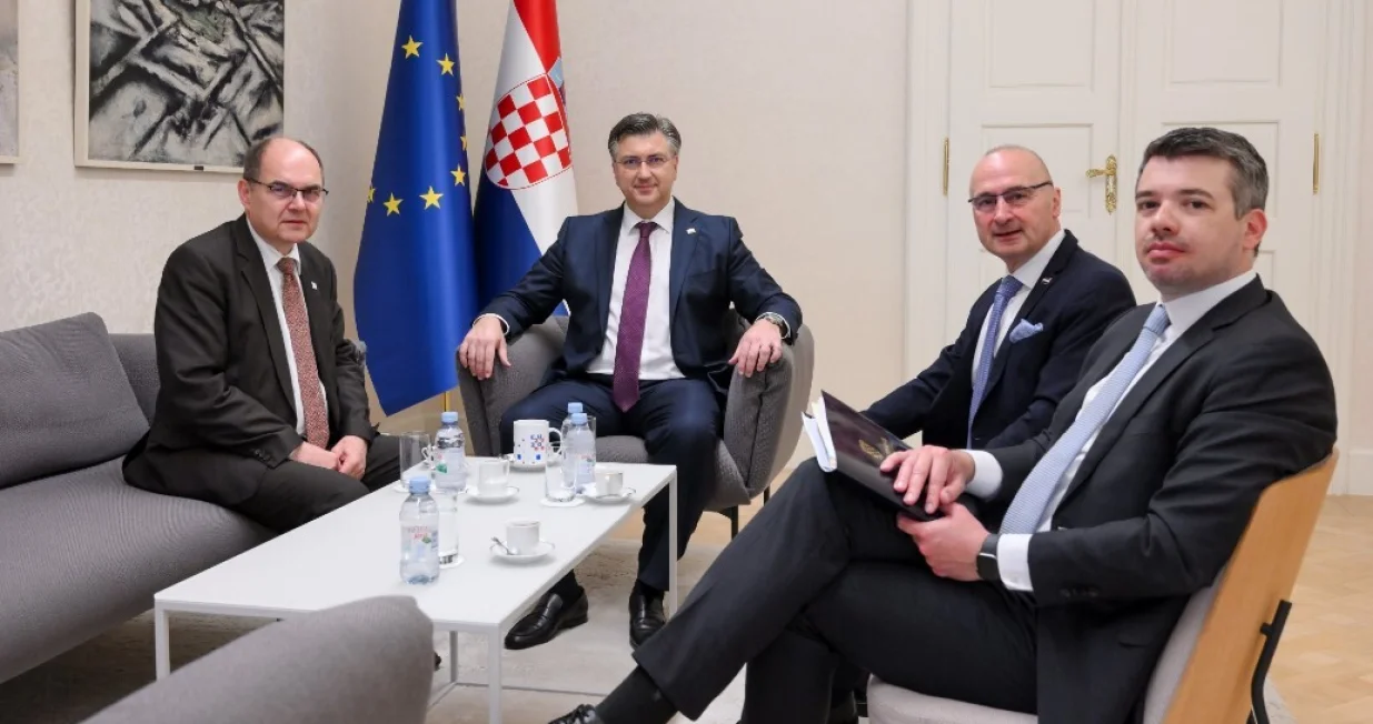 Christian Schmidt u Zagrebu, sastanak sa Andrejem Plenković i Gordanom Grlić Radmanom/X.com